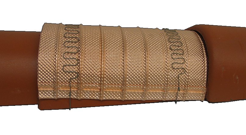 Firstabdeckung aus Kupferrolle mit 4 Falten - Z-1-2