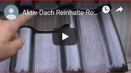 Kupferrolle hlt Dachziegel sauber Video8